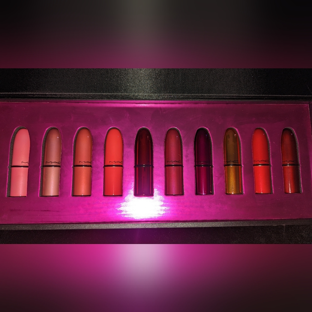 MAC lipstick minis, set of 10, NWOT